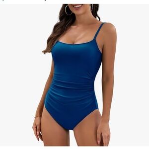 Elegant Blue Women's Swimsuit